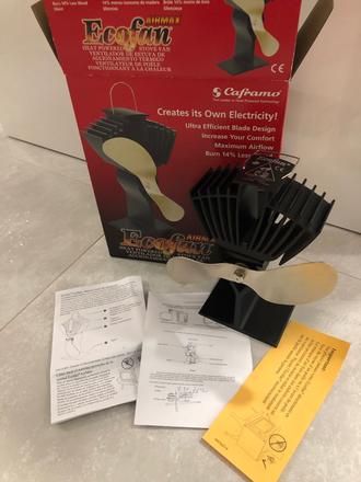 Ecofan na rozhananie tepleho vzduch v miestnosti, 