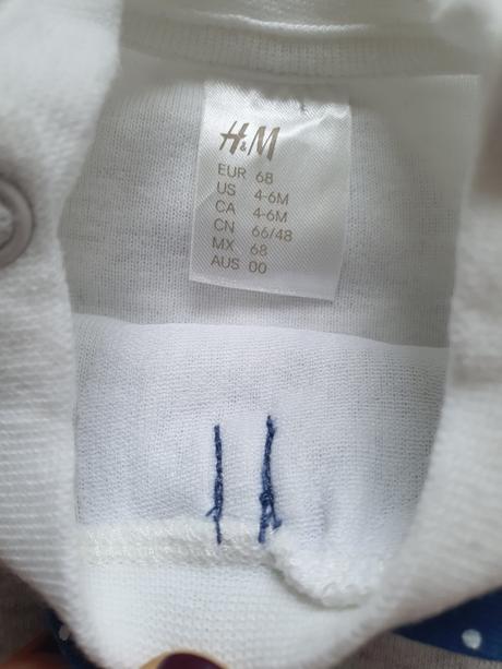 Set body a legíny h&m 68, h&m,68