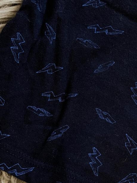 Chlapčenské tričko so vzorom tmavomodré (74-80), pepco,74