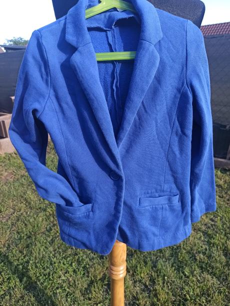 Sako modré, h&m,128