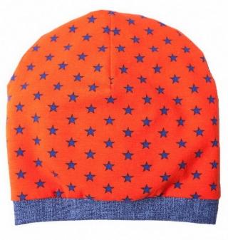 Pinkie čiapka little star/orange, pinkie,68 - 122