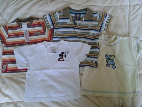 4 tričká 68-74 - aj osobitne, 68