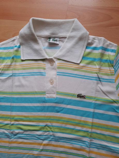 Dámske/ dievčenské tričko-polokošeľa, lacoste,s