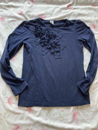 Tmavomodré tričko, zara,128
