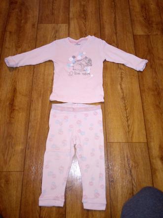 Lososove pyzamko s veverickou 86/92, lupilu,86