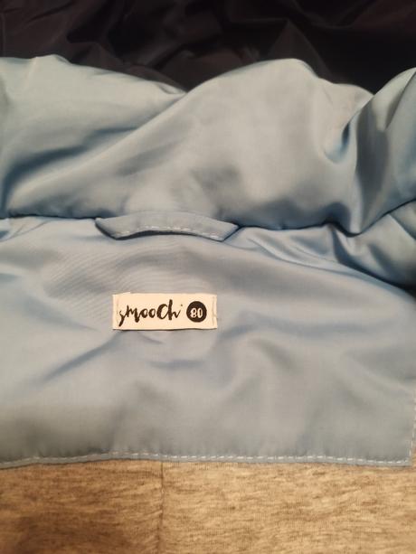 Zimná bundička s krásnou kožušinkou, 80