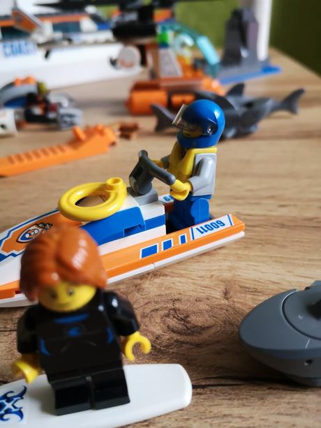 Lego city 60014 pobrežná hliadka + lego 60011, 