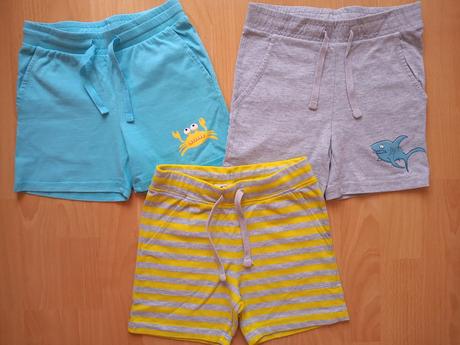 3x kraťasky h&m, h&m,98
