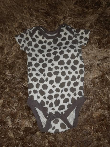 Balík detských body s krátkym rukávom - letné veci, 68–80