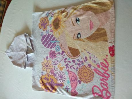 Osuška pončo barbie, 