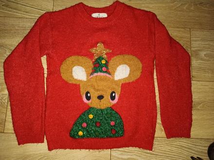 Pulover s vianočným motívom, 122
