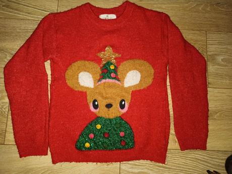Pulover s vianočným motívom, 122