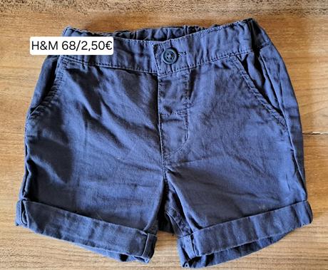 Krátke nohavice, h&m,68