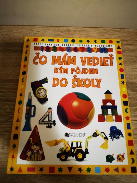 Kniha  čo mám vedieť kým pôjdem do školy., 