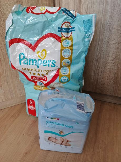Plienky nohavičkové pampers premium care veľ, pampers,9 kg - 20 kg