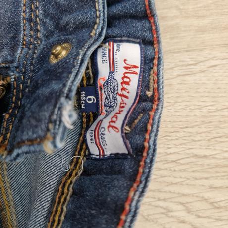 Riflové 3/4 nohavice mayoral tmavomodré, mayoral,116