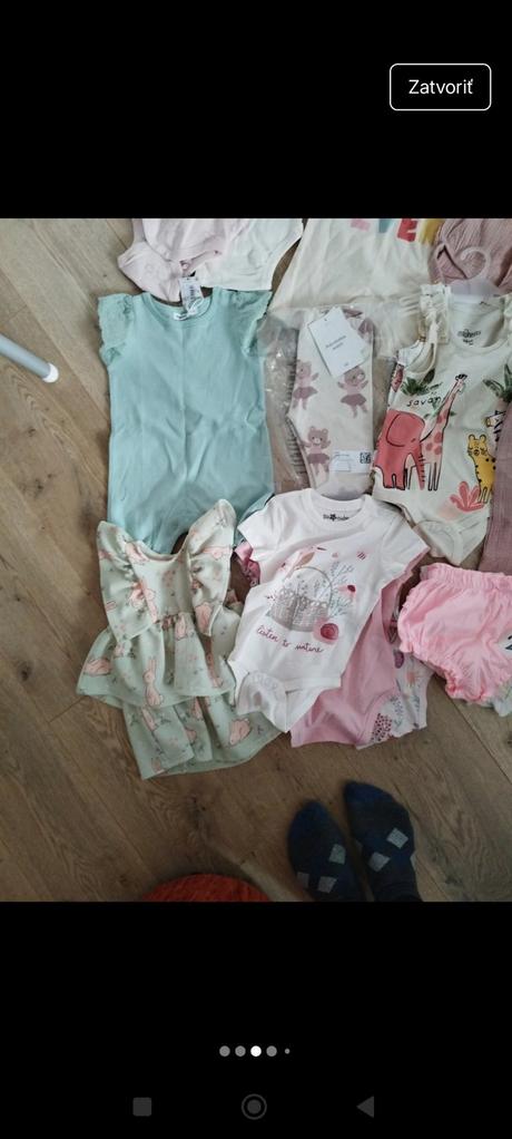 Balík oblečenia 74, 68–80