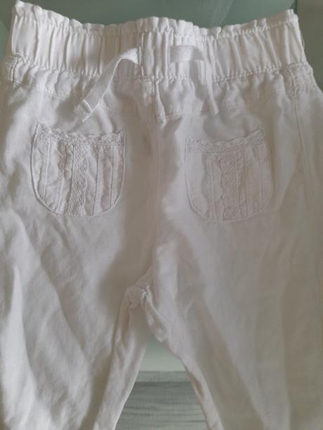 Lanove nohavice, h&m,80