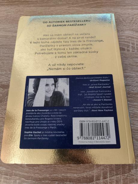 Kniha štýlu z paríža - ines de la fressange,