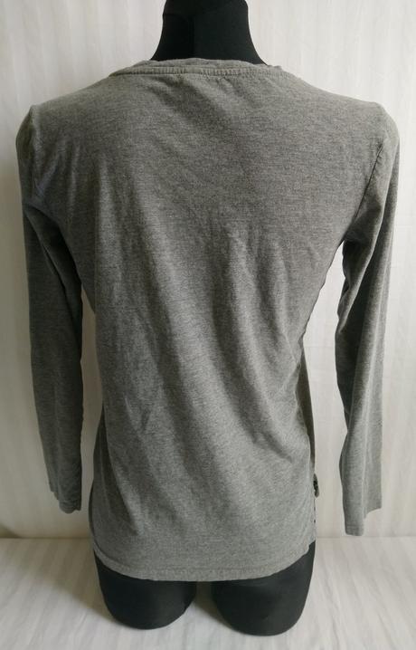 Dámsky tmavo sivý top s motívom, jean pascale, s