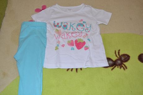 Úžasné letné pyžamko veľ.18-24/12-18 mes, f&f,92