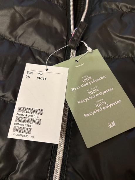 Prechodná bundička, h&m,164