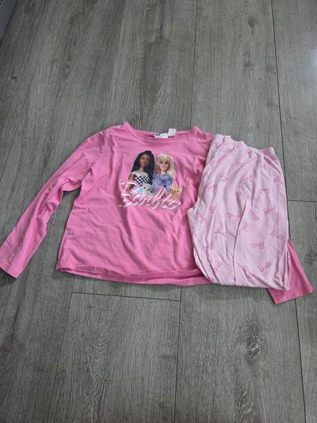 Barbie pyžamo, h&m,140