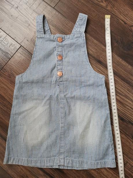 Šaty riflove dievčenské, f&f,80