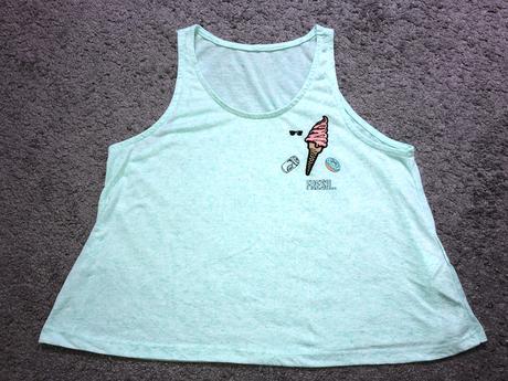 Dámske crop tielko, m