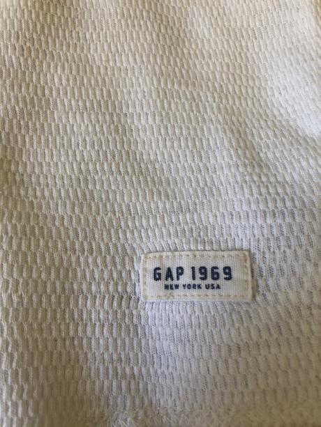 Gap biele tričko s dlhým rukávom, 6-7 rokov, gap,116