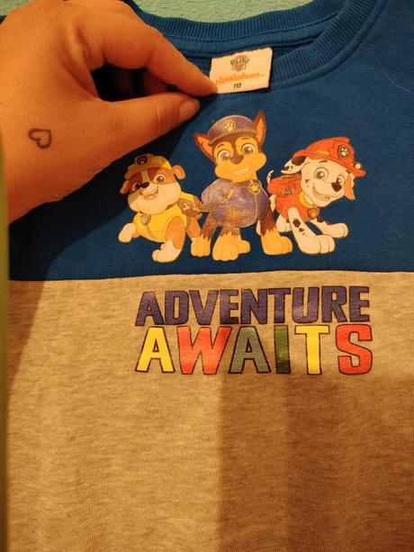 Mikina - paw patrol , labkova patrola, nickelodeon,110
