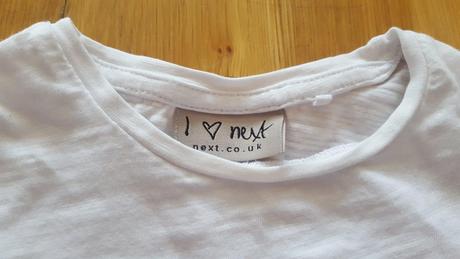 Biele triko next č. 86, next,86