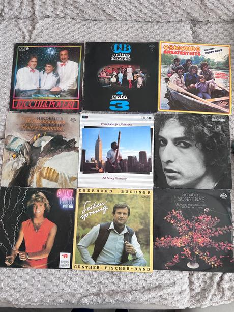 Rôzne lp platne, 