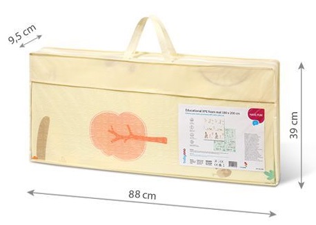 Babyono multifunkčná skladacia hracia podložka 180,