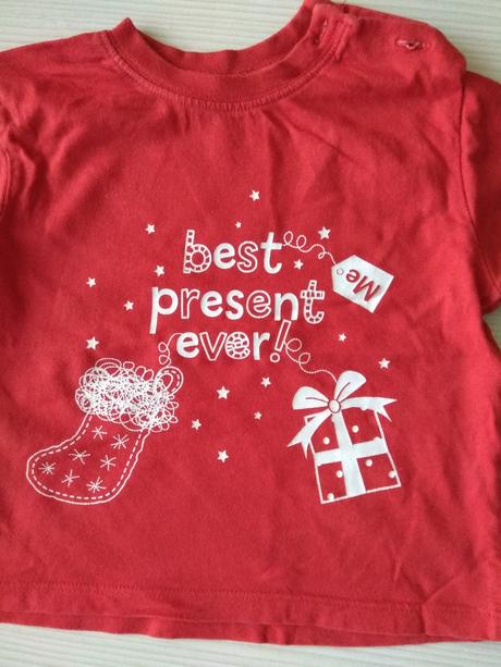 Červene vianočné tričko, cherokee,86