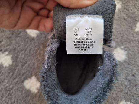 Zateplene topanky 21/22, h&m,22