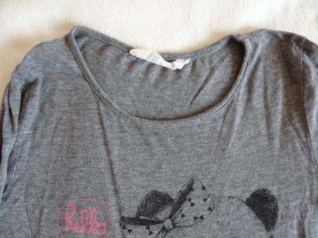 Šaty s macíkom, h&m,140