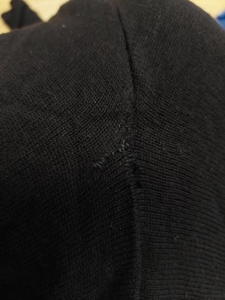 Netopiery tenky cierny svetrik mexx, mexx,l