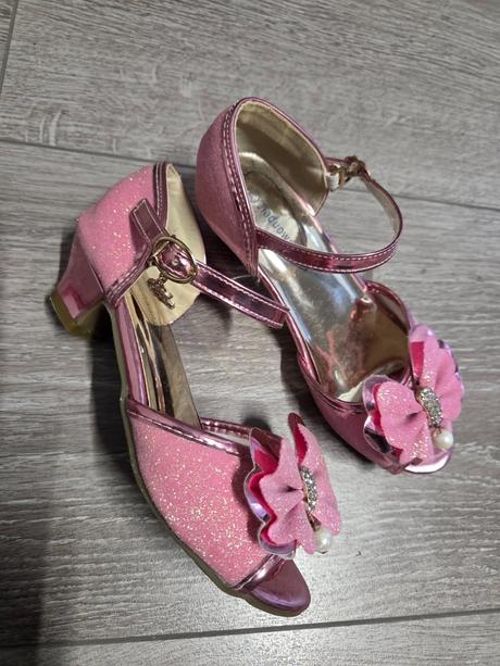 Trblietavé sandále/lodičky na opätku, 31