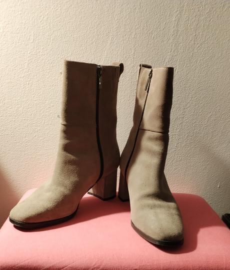 Krásne semišové kotničky tamaris, tamaris,39