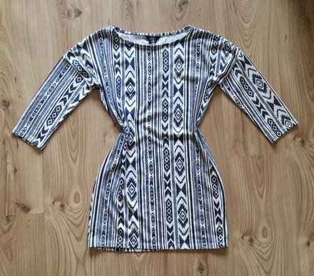 Tričko/pulóvrik s boho potlačou, f&f,s