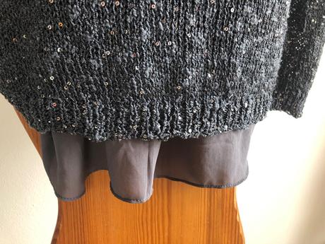 Svetrík s flitrami, m