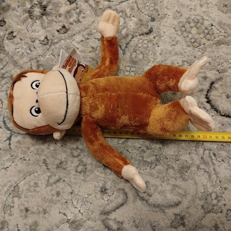 Zvedavá opička george 30cm - nová,