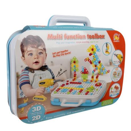 Kreativná stavebnica s vrtačkou,