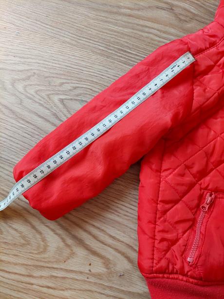 Cervena prechodna bunda so cute 86, pepco,86