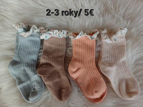 Podkolienky/ ponožky 1-7 rokov, 92