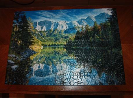 Puzzle zugspitze 1000, 