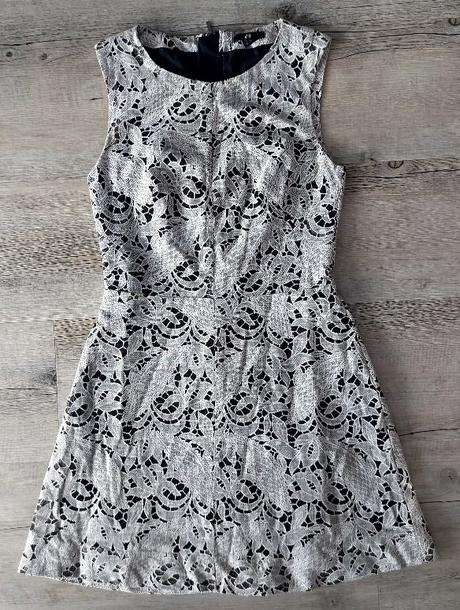 Čierno - biele šaty hm, h&m,36