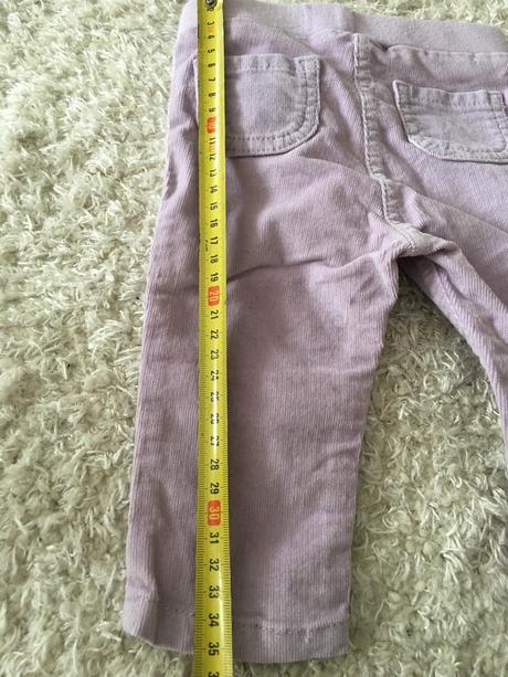 Menčestrové nohavice, baby club,62