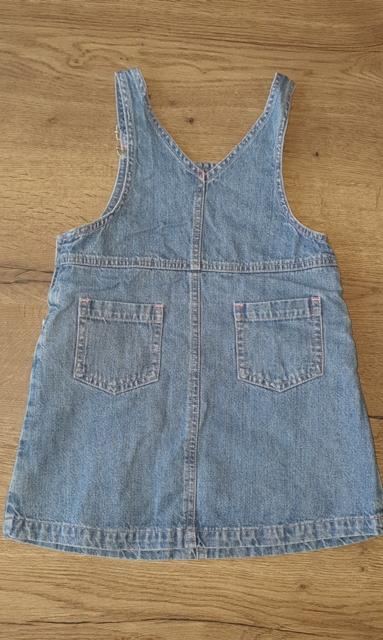 Riflové šaty, mothercare,98